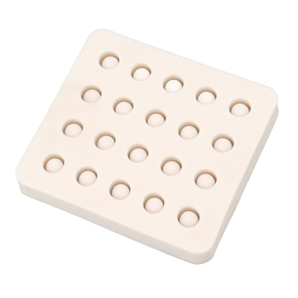 Dronningbieavlform, silikone, 20 kopper, bivoksform, biavlscellekop