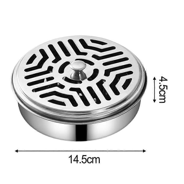 Coil Burner Convenient Incense Coil Holder Set 2 Pieces