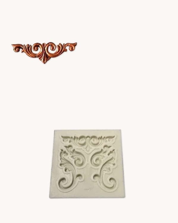 Ram Garland Silikoneform Barok