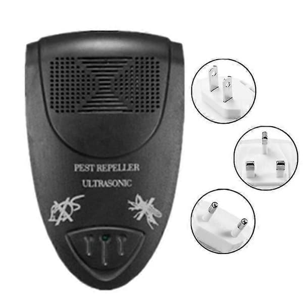 2 st Ultrasonic Bat Repellent Pest Repellants Control, bli av med fladdermöss på 72 timmar [DB] EU Plug EU Plug