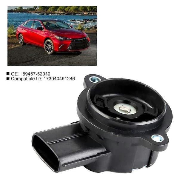 89457-52010 Bilkoblingssensor Gaspedalsensor til Yaris 2001-2014 192300-2130 192300-2100 Sort Svart