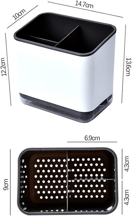 Cutlery Rack, Covered Drains, Multifunctional Cutlery Organizer DXGHC