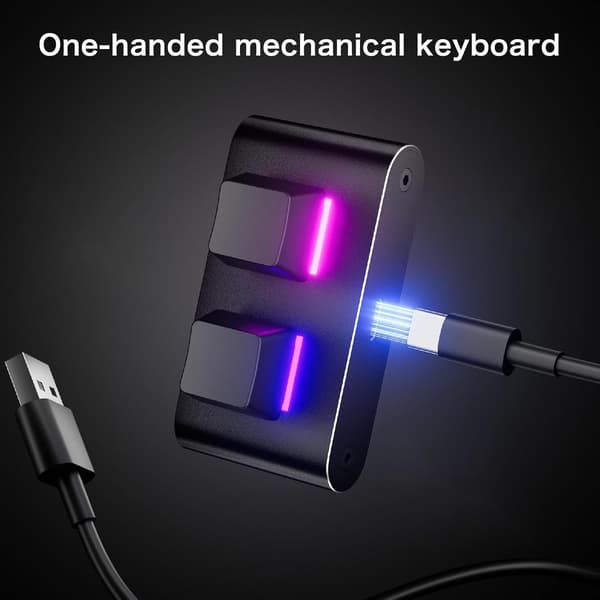 Programmerbart tangentbord med 2 tangenter typ C -
