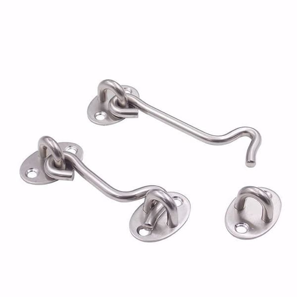 3\" Window/Door Handle with Stainless Steel Hook and Eye Closure