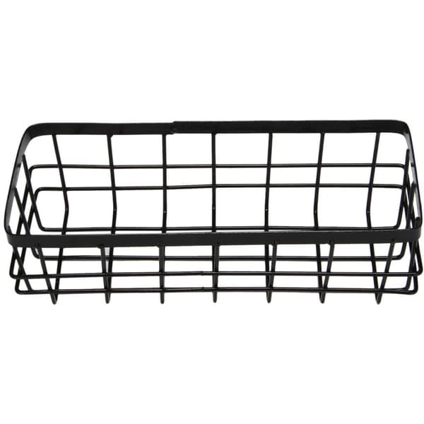 Wrought Iron Storage Frame Cosmetic Storage Box Storage Basket Office Room Wall Hanging Rack