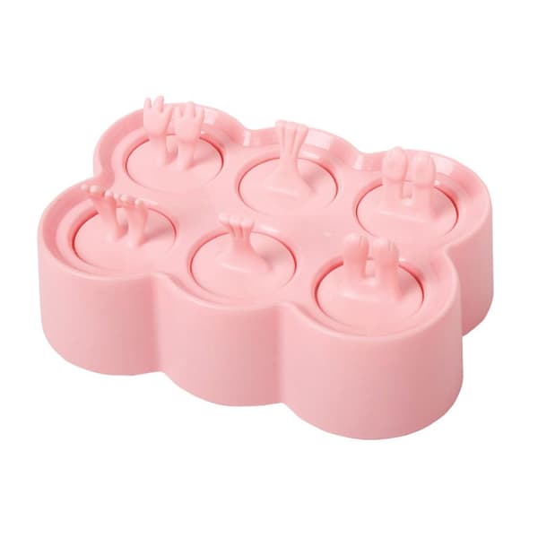 Silikoneisform til ispinde, isform til at lave din egen frugtpuré, budding og yoghurt