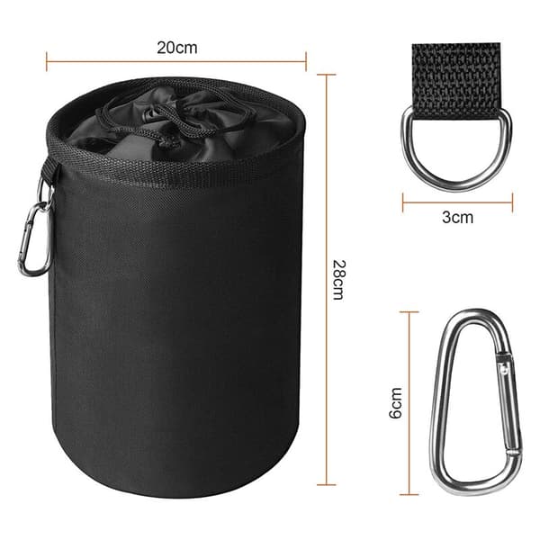 Clothes Peg Bag Holds Up To 150-200 Clothes Pegs, Large Waterproof Clothes Peg Bag With Drawstring Closure