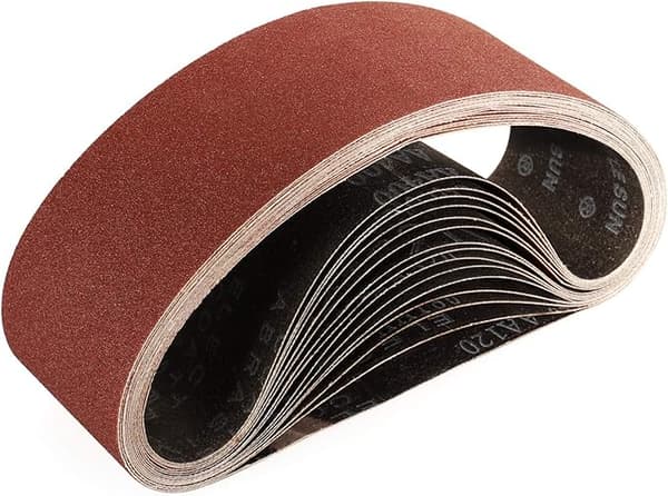 Slibebånd 75x533 mm - 5 stykker Slibebånd 240 korn til slibning