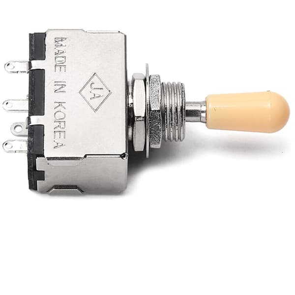 Spakbryter, Pickup-velger, 3-posisjons, Beige, Spiss