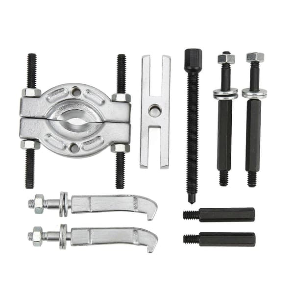 9pcs Bearing Separator Puller Kit Portable Bearing Removal Tool Metal Bearing Splitter