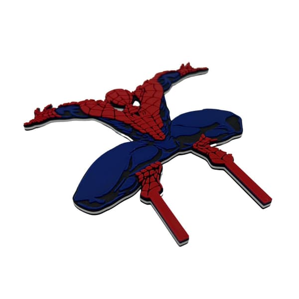 Spiderman-juhlakakun koristepäällinen, punainen