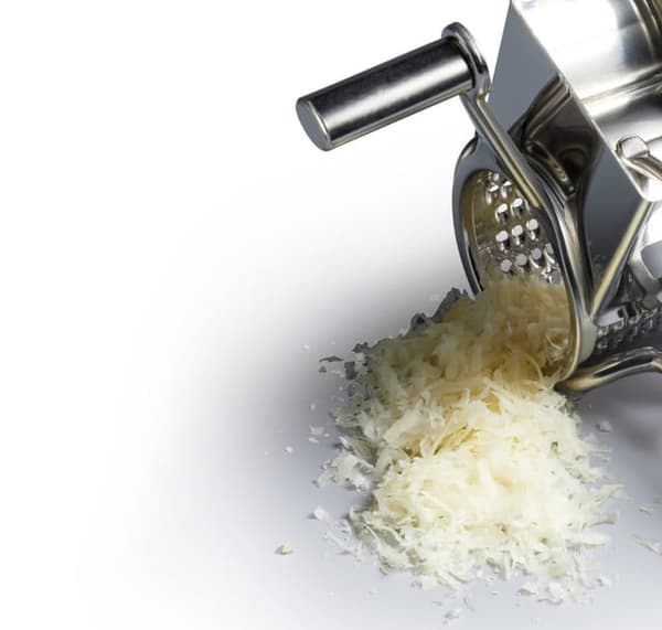 MasterClass Deluxe Roterende Ostekværn i Rustfrit Stål