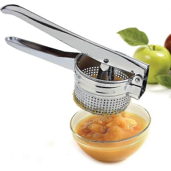 Potatispress i rostfritt stål, Tål diskmaskin, Spaetzlepress, Press för Spaghettieis, Is-press, Nudelpress