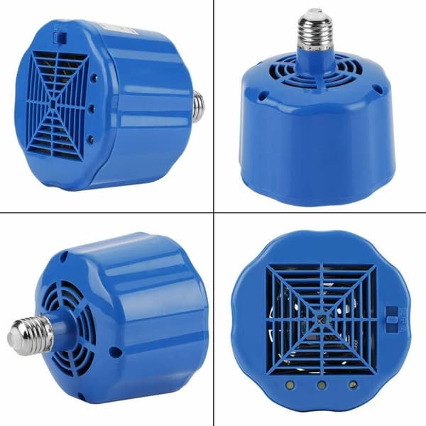 Kyllingevarme lampe - 100-300W Drivhusvarme lampe til husdyr Kyllingevarme lampe Værktøj, Blå-