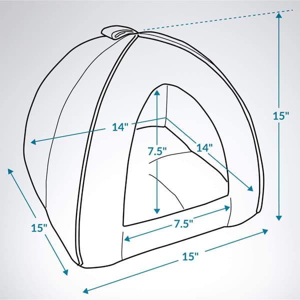 Indoor Cat Bed Cat Cave Cat House Cat Tent, with Removable