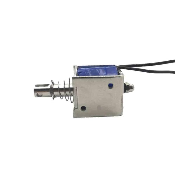 JF-0826B DC push-pull gjennomgående ramme elektromagnet slag 10mm (24V) -