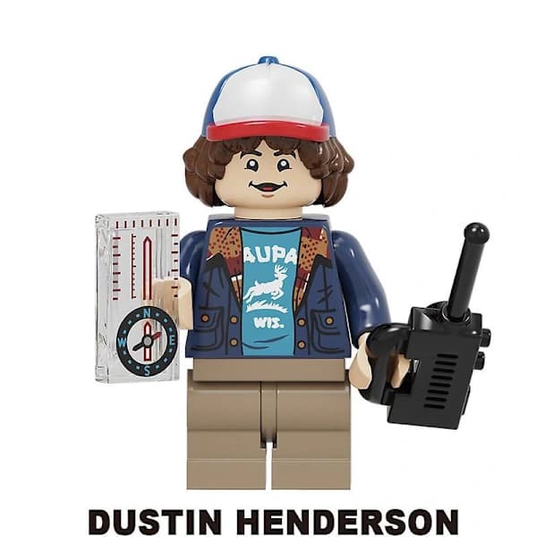 8 stk Stranger Things-serien samlede byggeklodser legetøjssæt minifigurer model børnegave