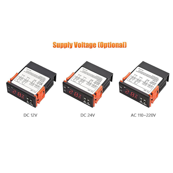 Digital Temperature Control STC-1000 Intelligent Temperature Controller AC 110~220V Refrigerator T