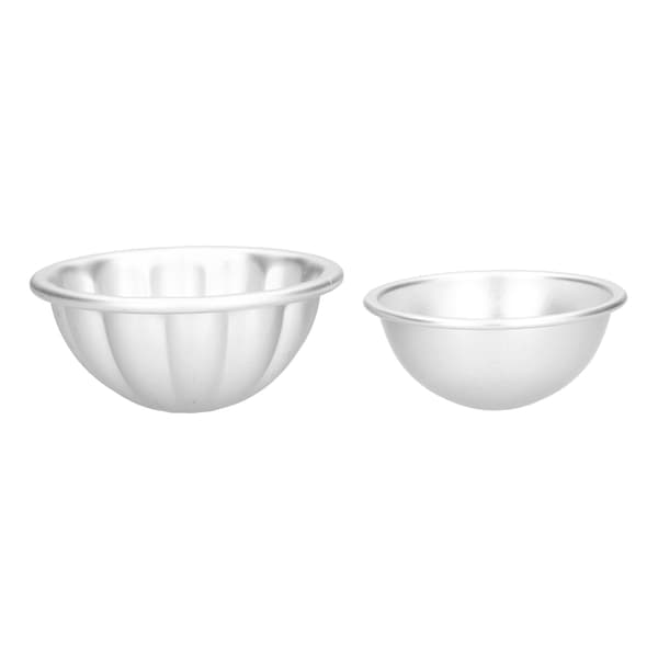 [RM]Aluminiumslegering Kagebageform DIY Badesaltkugleform Sæt 18 Stk