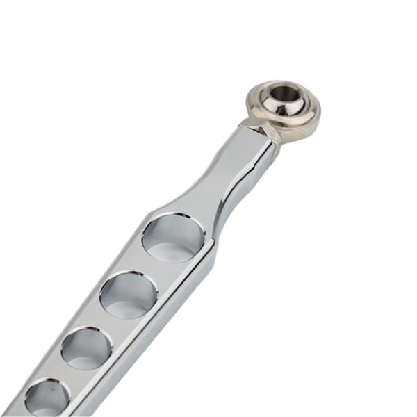 Motor Gear Shift Linkage Easy Installation Shifter for Harley Road King Black Silver 33.8cm Silver 33.8cm