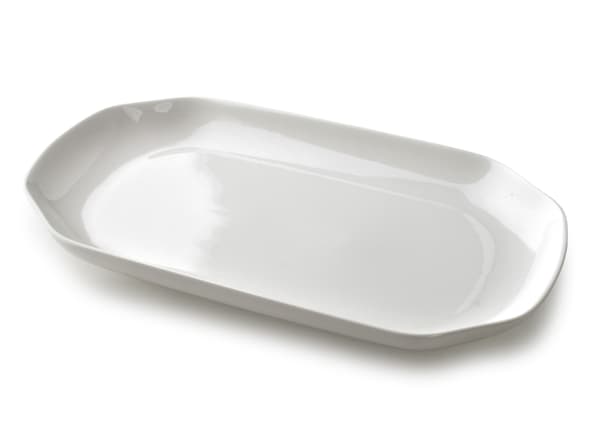 Serveringsfat i porselen BASIC BASIC 30x17x3 cm 1 stk