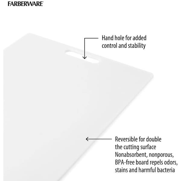 Extra Large Plastic Cutting Board Kitchen Chopping Board Dishwasher Safe with Handle