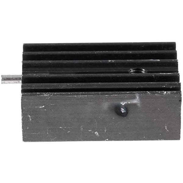 20x Sort Aluminium Køleplade 25 x 15 x 10mm til TO-220 IC