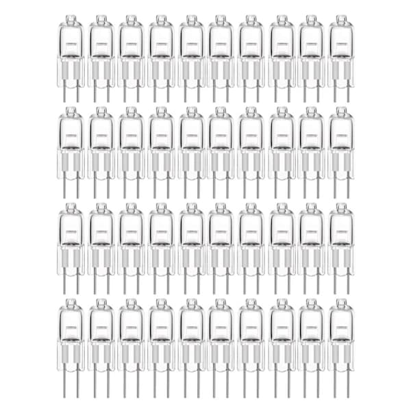 20-pakning G4 halogenpærer 10W 12V varmhvit