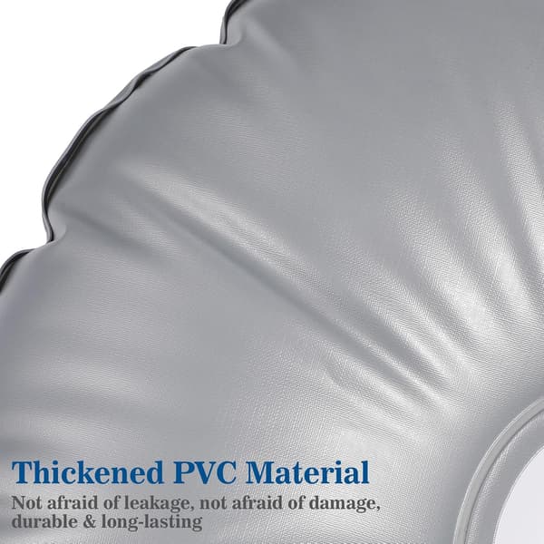 PVC vannposebase for strandparasollstativ og vekter