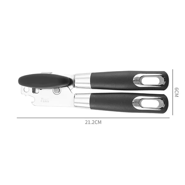 Thick Stainless Steel Can Opener Heavy Duty Multi-function Lid Opener for Kitchen 1PCs 1PCs