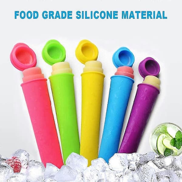 10PC Silikone Isforme Sommer Isform DIY Is Popping Maker med A