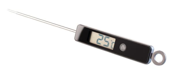 Stegetermometer Sort Digital 26 cm Grad Dorre Black Black 26 cm