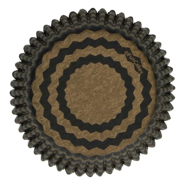 FunCakes leivontakupit - Chevron kulta - 48 kpl