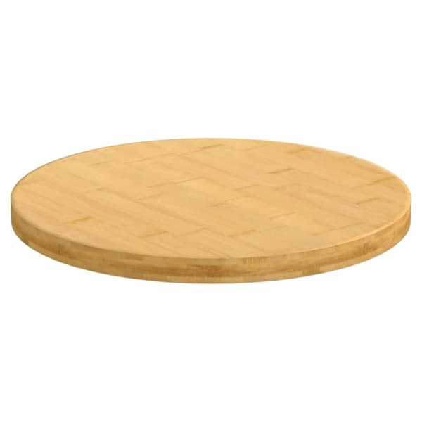 vidaXL Pöytälevy Ø30x2,5 cm bambu Brun 1300