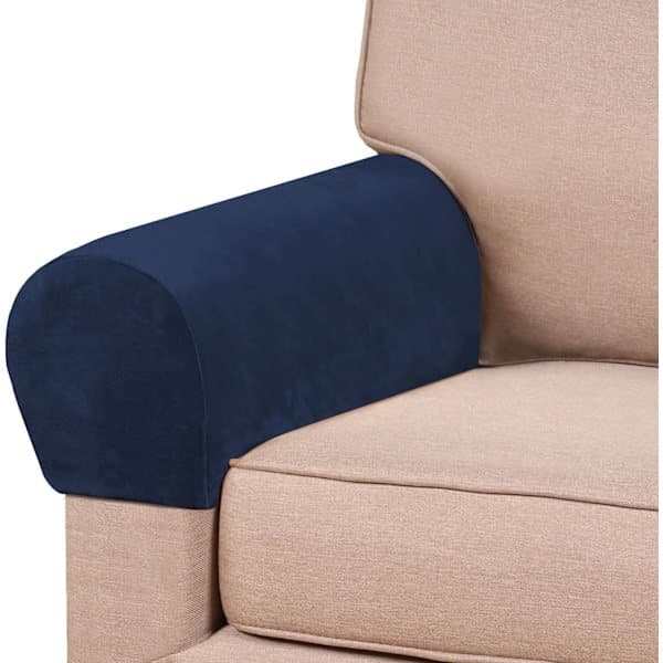 Tykk fløyel stretch armlensdeksler for stoler og sofaer lenestoldeksler for armer sofa armdeksler armlensdeksler for sofaer