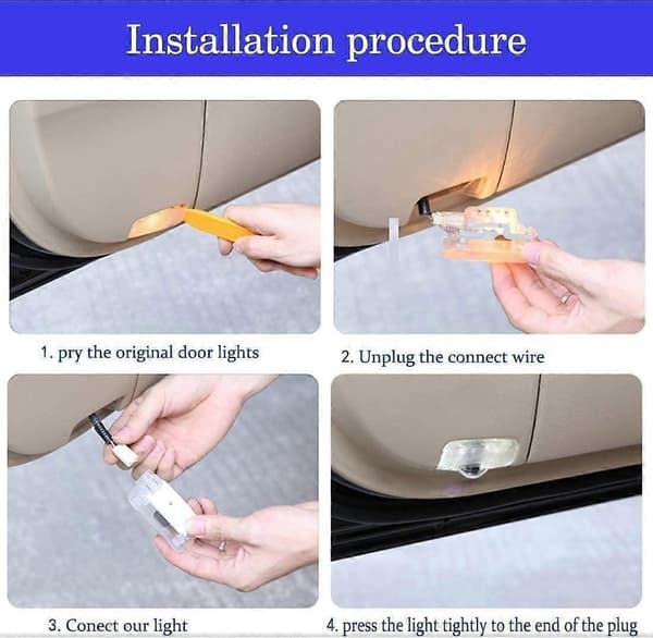 Volvo XC90 Auto Door Projector, Car Welcome Door Light Shadow Projector Lamp, Shadow Projector Light, 1stA 1st A