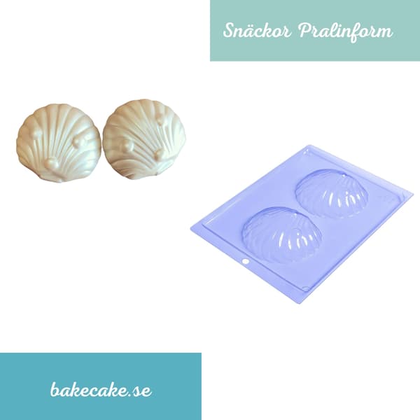 Pralineform Snegle Chokoladeform - Porto Formas 154