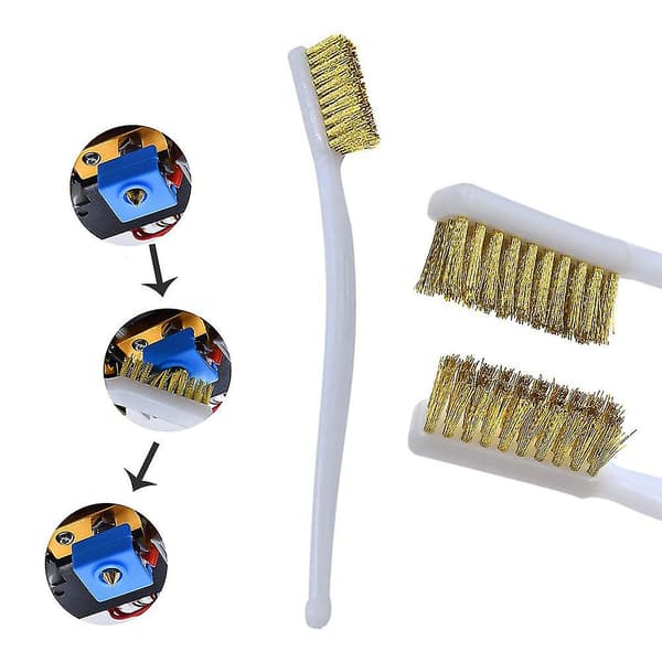 30pcs 3D Printer Parts Bendable Nozzle Cleaner Hotend Cleaning Needle Drill Bit Brush Tweezers Tool Kit For Cr10 3