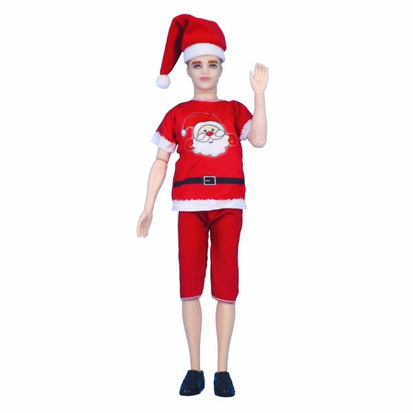 Barbie julemodedragt, 14 dele, 14 dukketilbehør