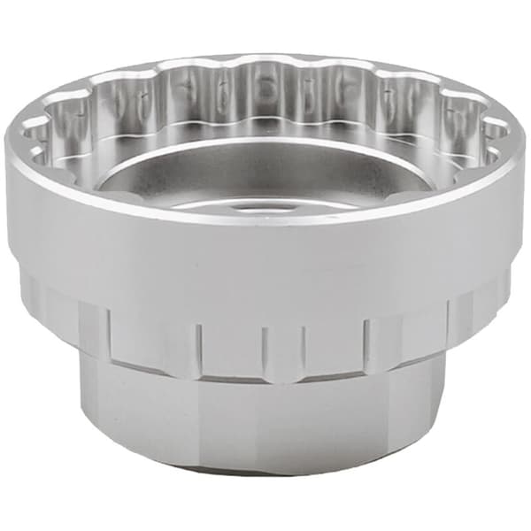 Bicycle 12-speed sprocket lock ring adapter removal tool sprocket installation tool for M7100 M8100 M9100, silver