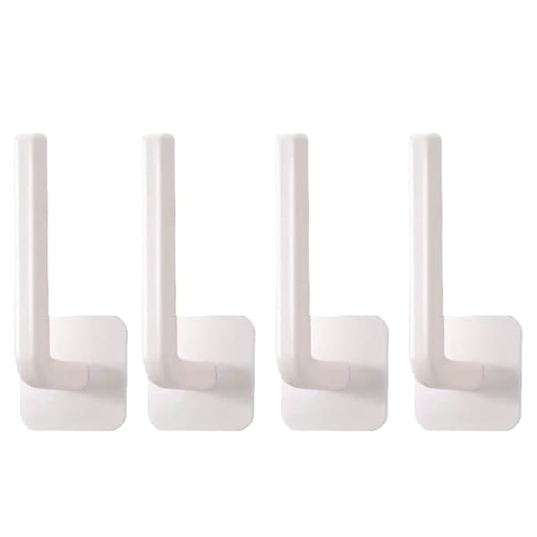 Hat Rack for Wall Hat Organizer Household Waterproof Wall Hanger for Bathroom Kitchen 4pcs 4pcs