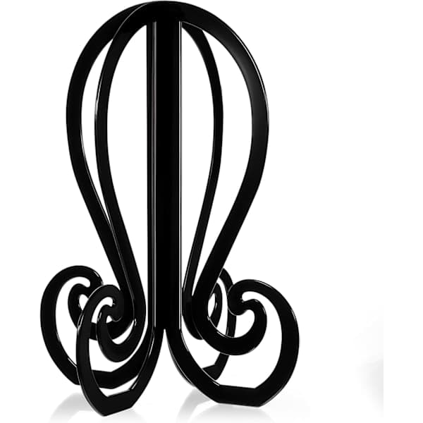Wig Stand, Foldable Wig Head Stand, 36 cm High, Black