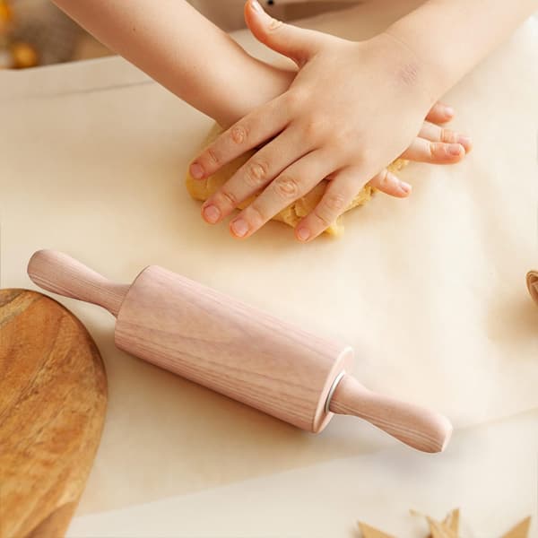 30x5,5 cm liten trekjevle for baking