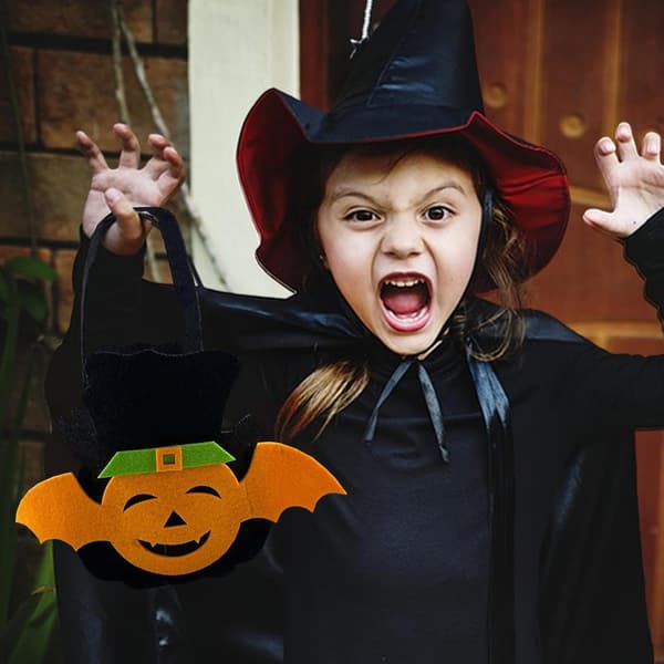 Godispåsar för Halloween, 6 st, Aprilfisk, fleece, Snacks -
