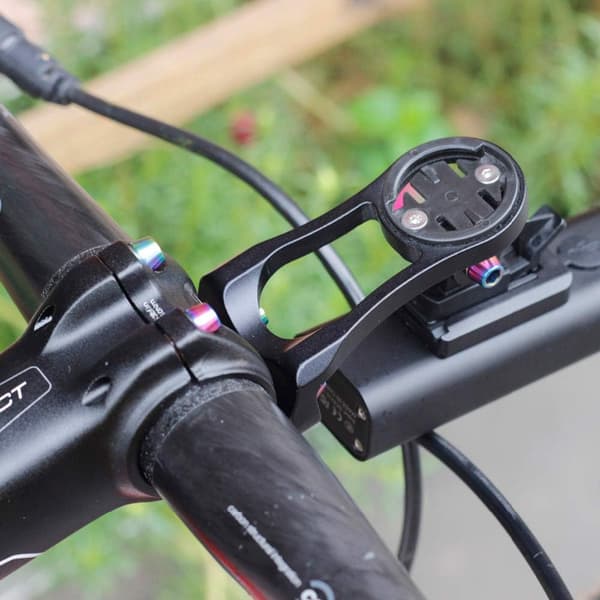 Cykelstyrforlængerholder til computer GPS-beslag til Garmin