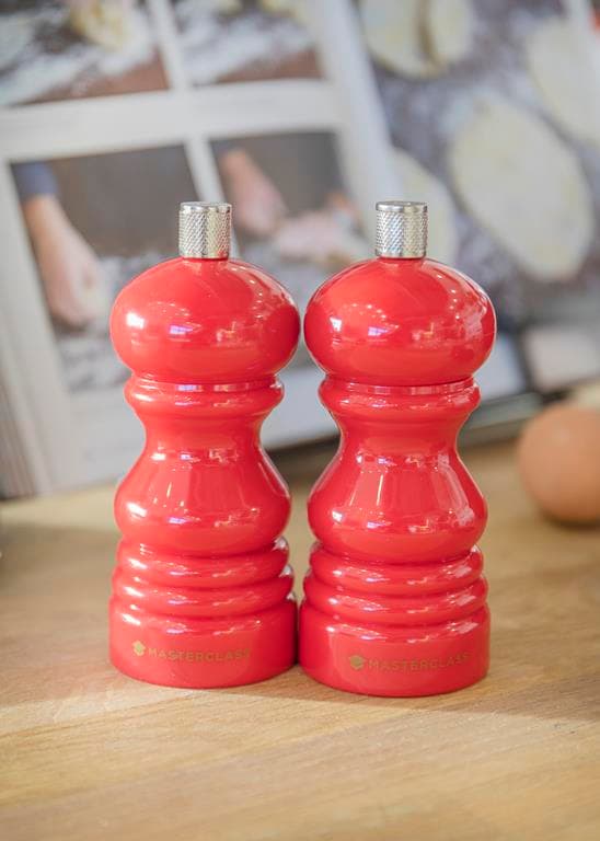 MasterClass Salt- eller Pepperkvern 12 cm Rød 0.15