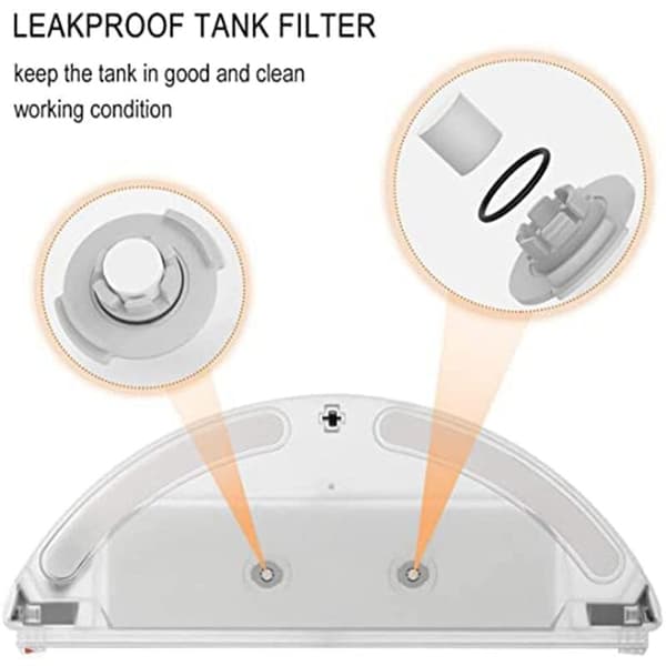 Reservedele til Xiaomi Roborock S50 S55 S6 S5Max 18 dele, tilbehør til Xiaomi Roborock robotstøvsuger