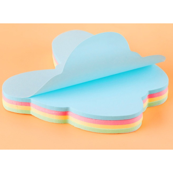 600 Post-it-lappar, avtagbara självhäftande - 76 mm