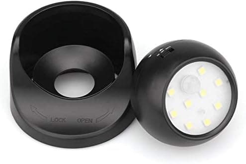 Utomhusvägglampa med rörelsesensor 1000 Lumen 360° vridbar