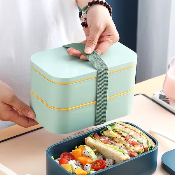 10 matboksbånd – festebånd for bentobokser, elastiske stropper – for kontor, piknik, camping